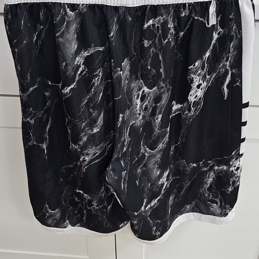 Nike Black and White Patterned Shorts Size Large - Picture 3 of 5